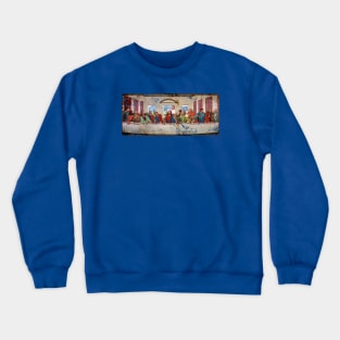 HotW Last Supper Distressed Crewneck Sweatshirt